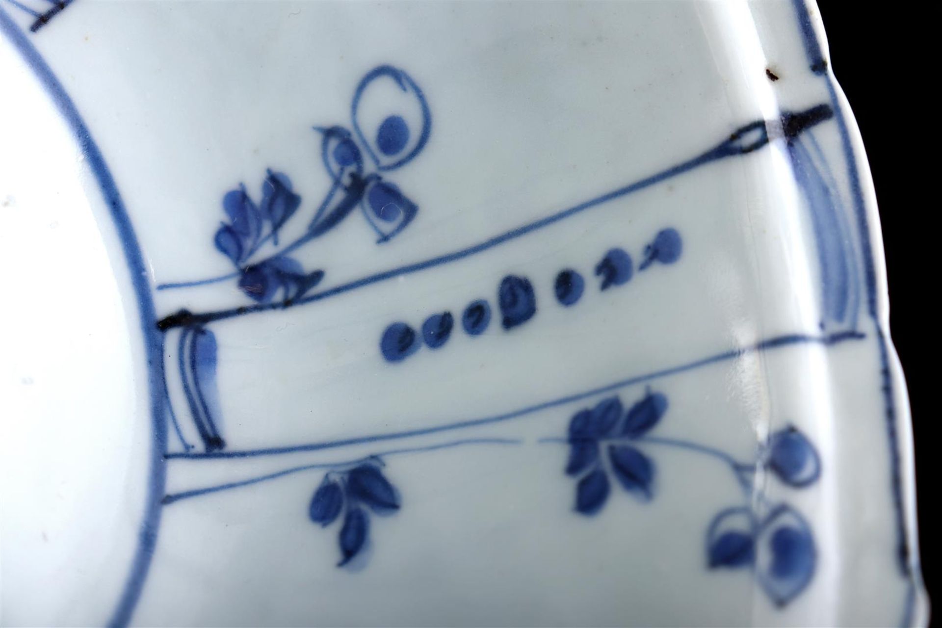 3 porcelain kraaikommen, Wanli - Bild 5 aus 5