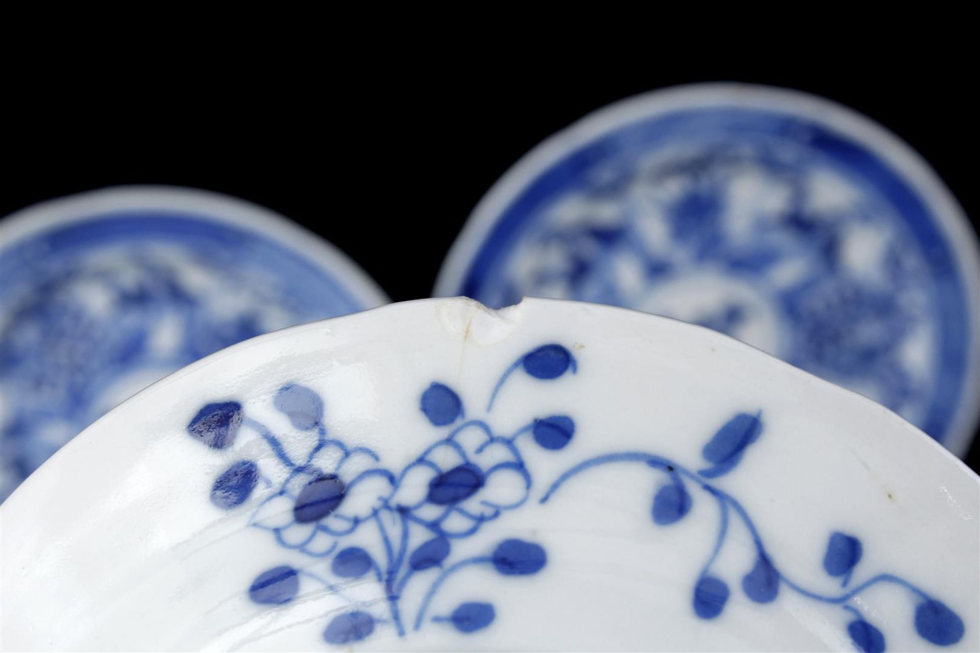 10 porcelain dishes, 19th - Bild 2 aus 3