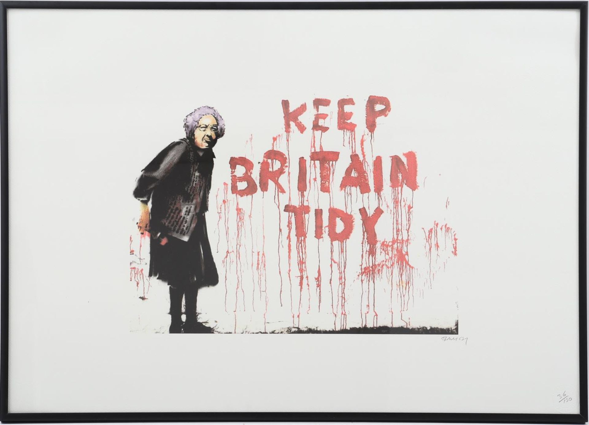 Graphic after Banksy
