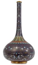 Cloisonne pointed vase