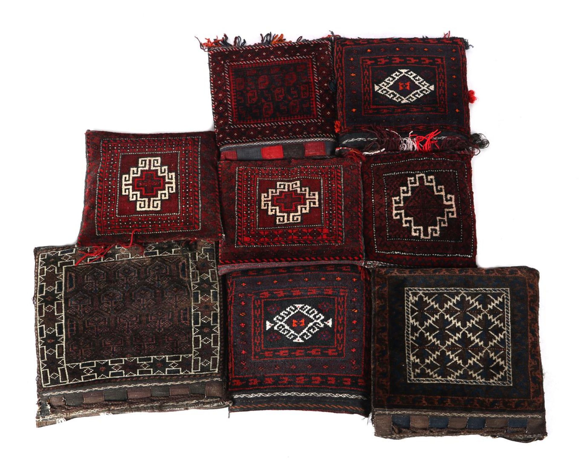 8 oriental cushions
