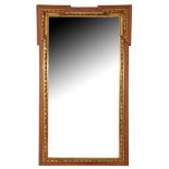 Faceted mirror in a classic frame