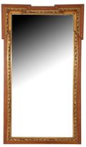 Faceted mirror in a classic frame