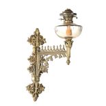 Neo-Gothic oil wall lamp