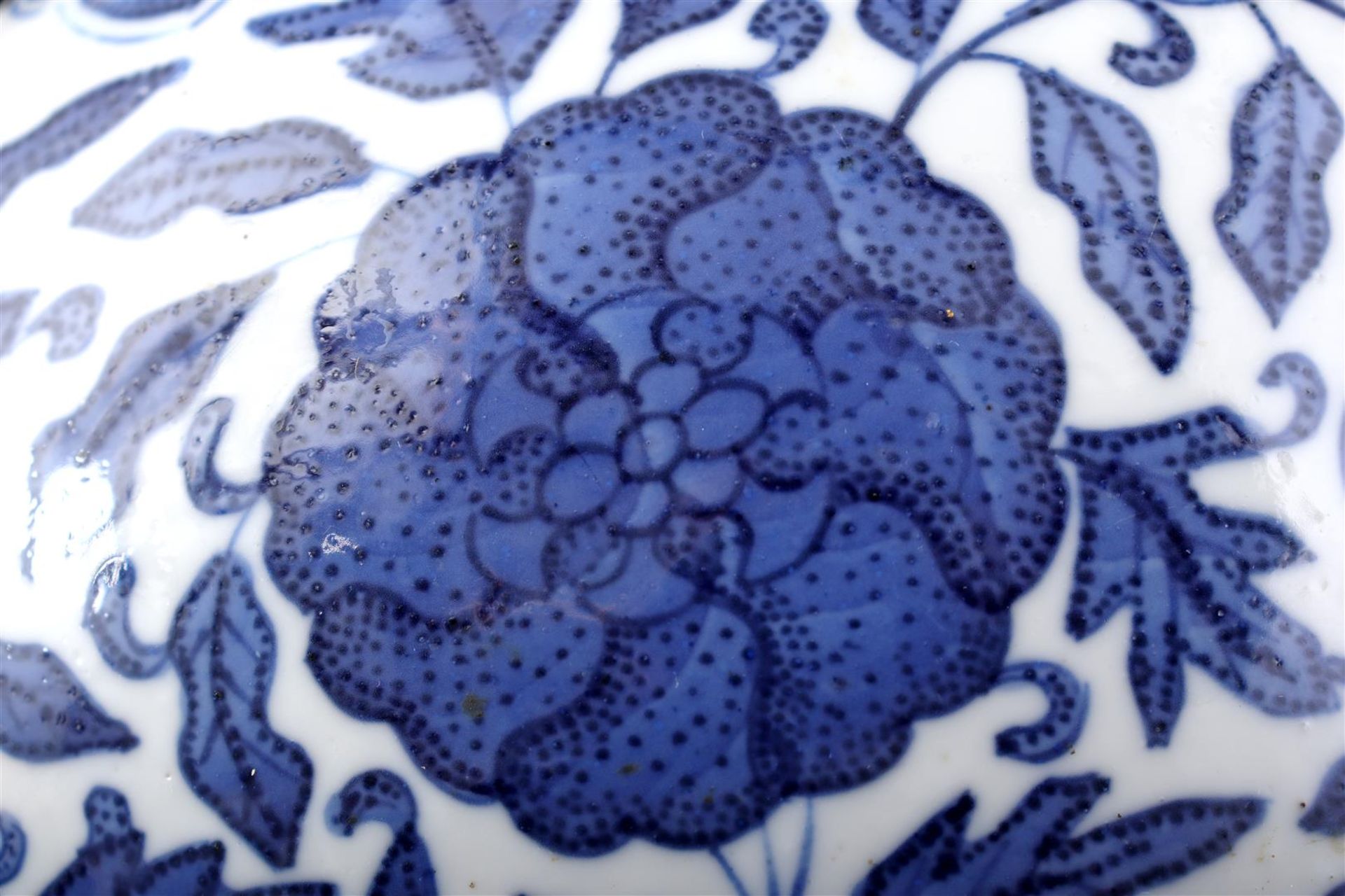 Porcelain Ming style baluster vase - Bild 6 aus 10