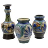 3 Gouda vases