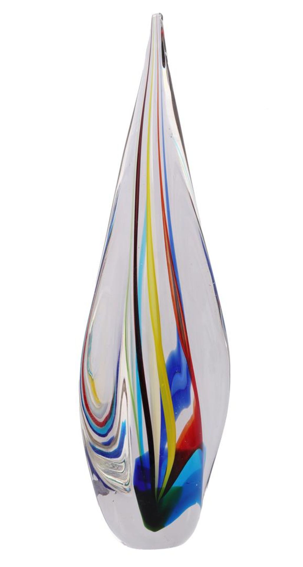 Glass ornamental object