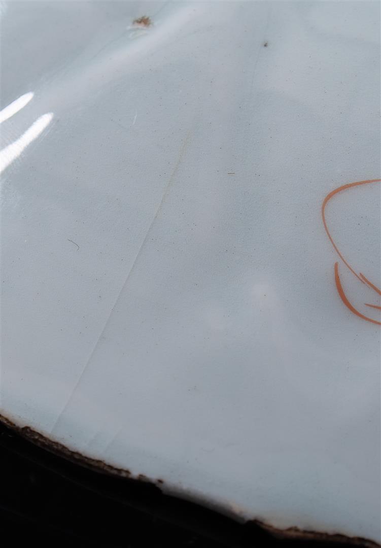 Porcelain milk and blood dish, Yongzheng  - Bild 6 aus 7