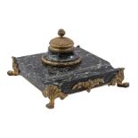 Marble inkstand
