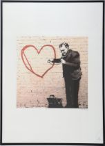 Graphic after Banksy