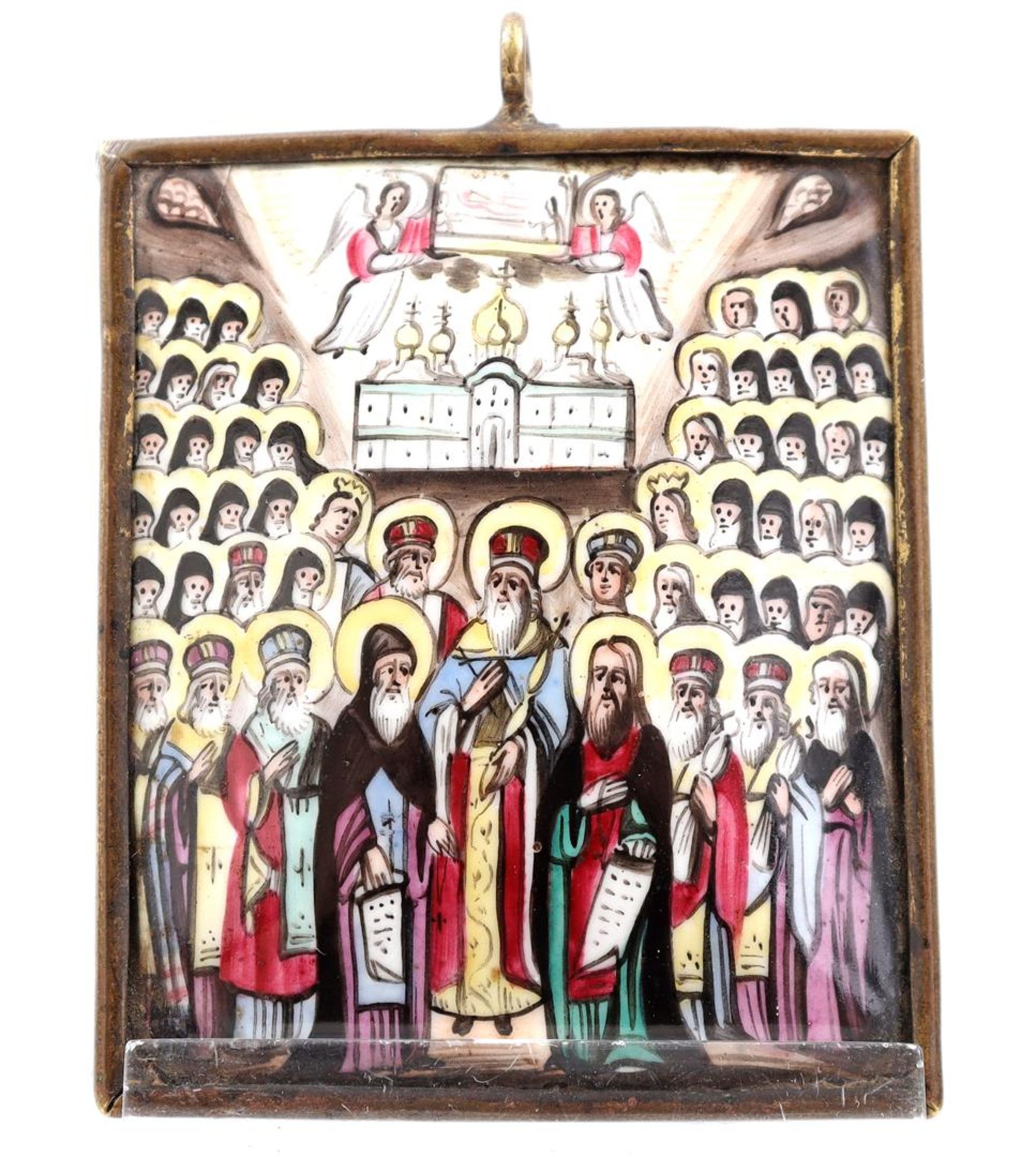 Russian icon, Saints of Kiev