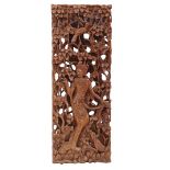 Wooden decorated wall decoration