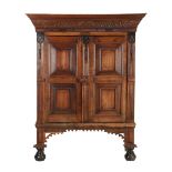 Oak Gelderland cushion cabinet, 19th century