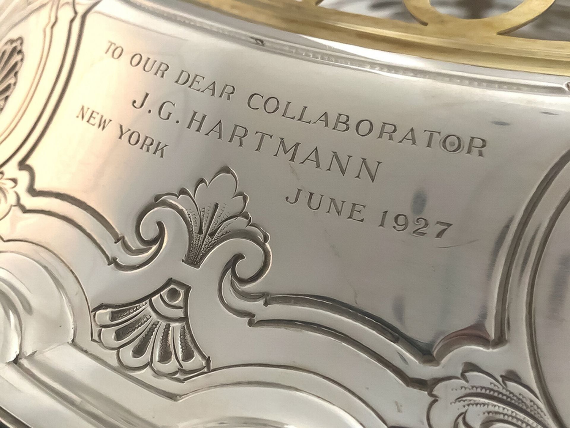Tiffany & Co. antike Jugendstil Riechschale in 925 Sterling Silber - Bild 3 aus 6