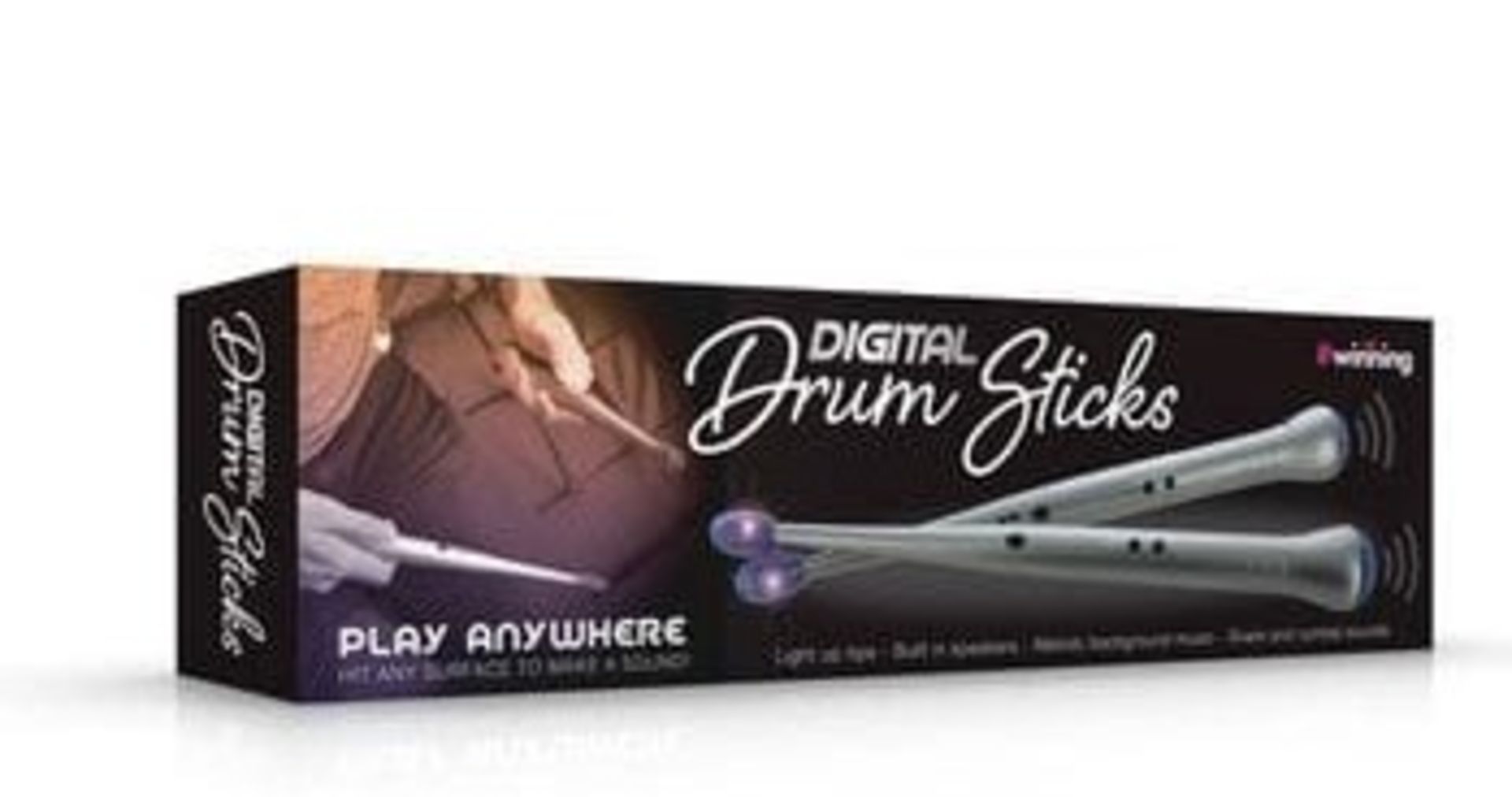 RRP £78 - X 6 Digital Drum Sticks - Please note that this a customer return stock, see T/C for