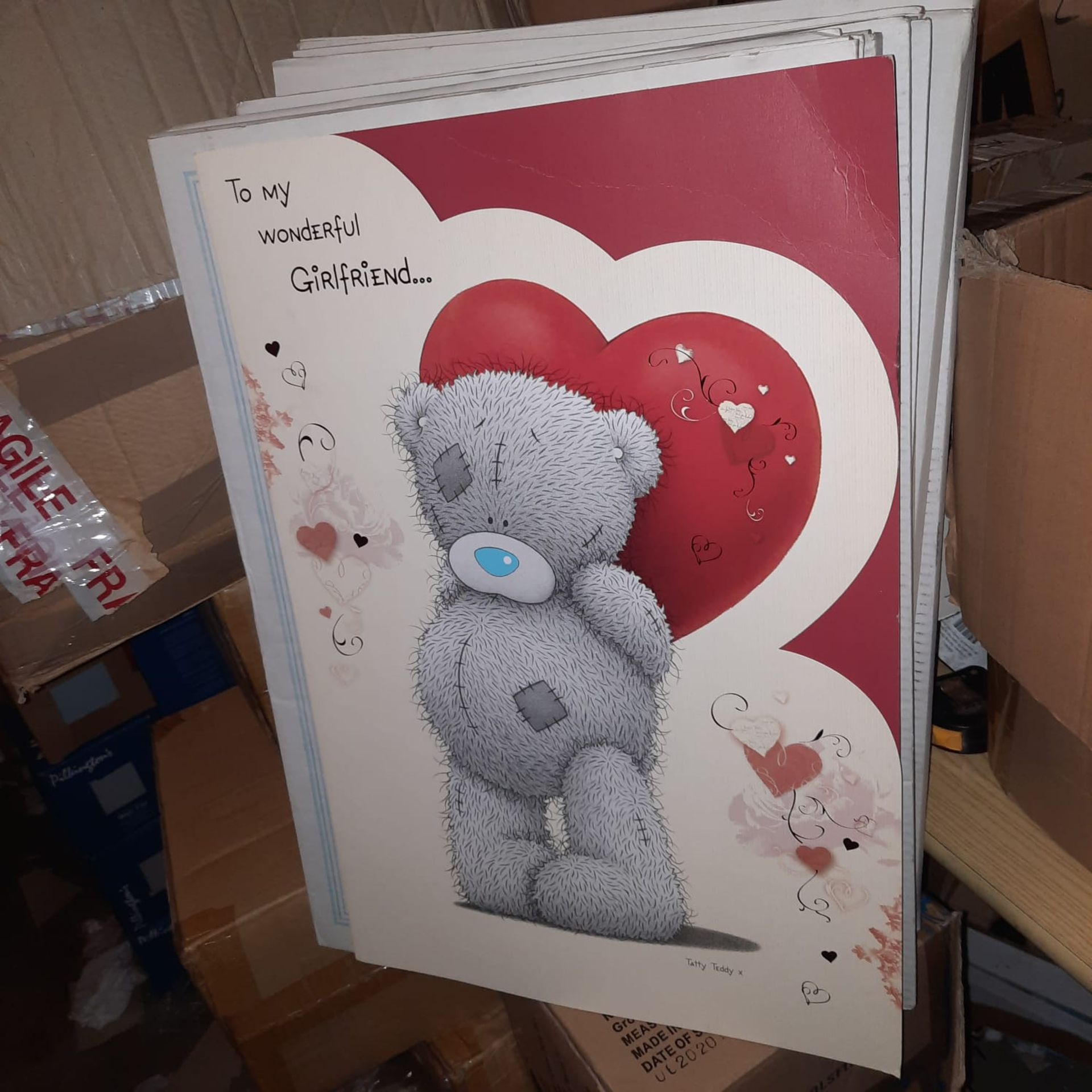 X 9 ME TO YOU TATTY TEDDY BEARS & X 2 LARGES CARDS RRP OVER £90. - Image 2 of 2