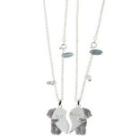 RRP £239.84 - X 16 NEW & GIFT BOXED ME TO YOU BEAR TATTY TEDDY BEST FRIEND NECKLACES - A PERFECT