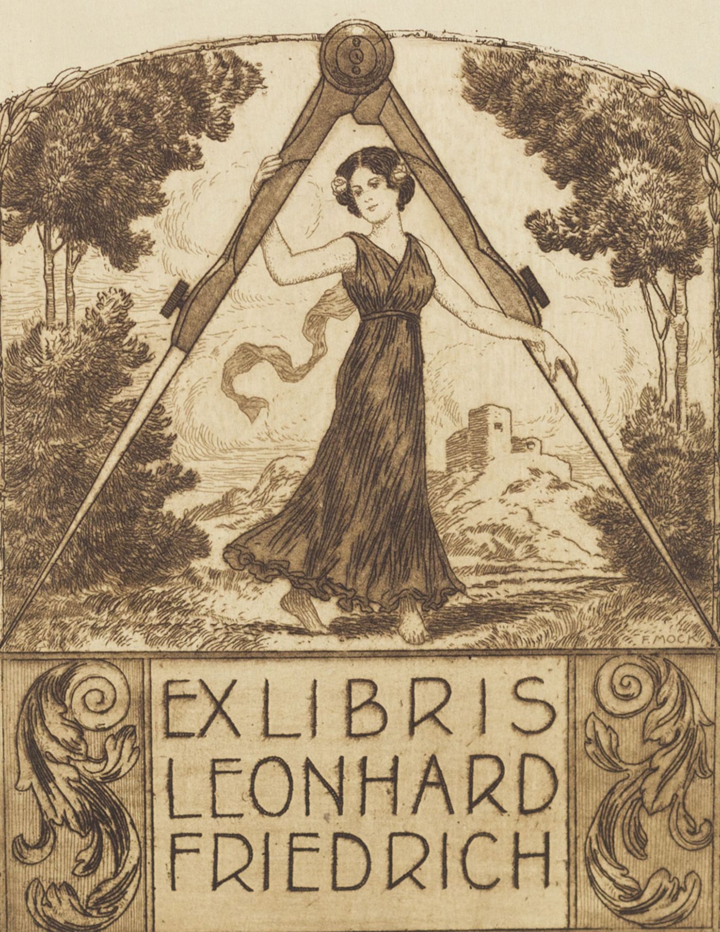 Exlibris, Sammlung.