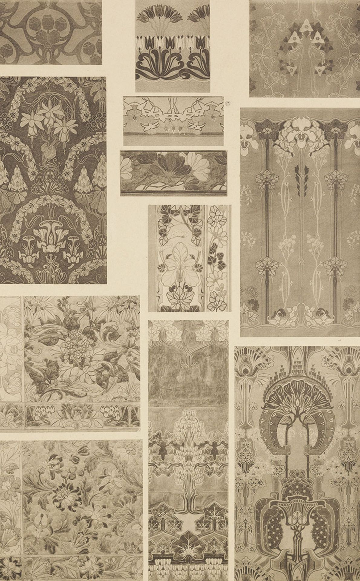 Jugendstil. – Motifs de décoration plane. - Bild 2 aus 2