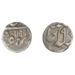 East India Company, Bengal Presidency, Calcutta Mint: 19 Sun Sicca coinage, silver Quarter-R...