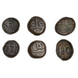 East India Company, Madras Presidency, Early coinages, copper Dudus or 10 Cash (3), second i...