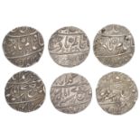 East India Company, Bengal Presidency, Benares Mint: First phase, silver Rupees (3), in the...