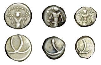 East India Company, Madras Presidency, Early coinages, Third issue [1764-1806], silver Doubl...