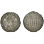 East India Company, Portcullis issues, Elizabeth I (1558-1603), silver Eight Testerns or Dol...