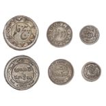 East India Company, Madras Presidency, Reformation 1807-18, silver Five Fanams, first issue,...