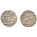 East India Company, Bombay Presidency, Early coinages: Mughal style, silver Rupee in the nam...