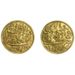 East India Company, Bengal Presidency, A jeweller's copy of a Murshidabad gold Mohur, yr 19,...