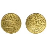 East India Company, Bengal Presidency, A jeweller's copy of a Murshidabad gold Half-Mohur, 1...