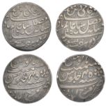 East India Company, Bengal Presidency, Farrukhabad: Second phase, silver Rupees (2), in the...