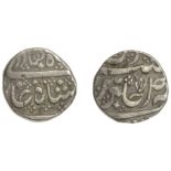East India Company, Madras Presidency, Early coinages: Mughal style, Arkat, silver Rupee in...