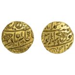 East India Company, Bengal Presidency, Benares Mint: First phase, gold Mohur in the name of...