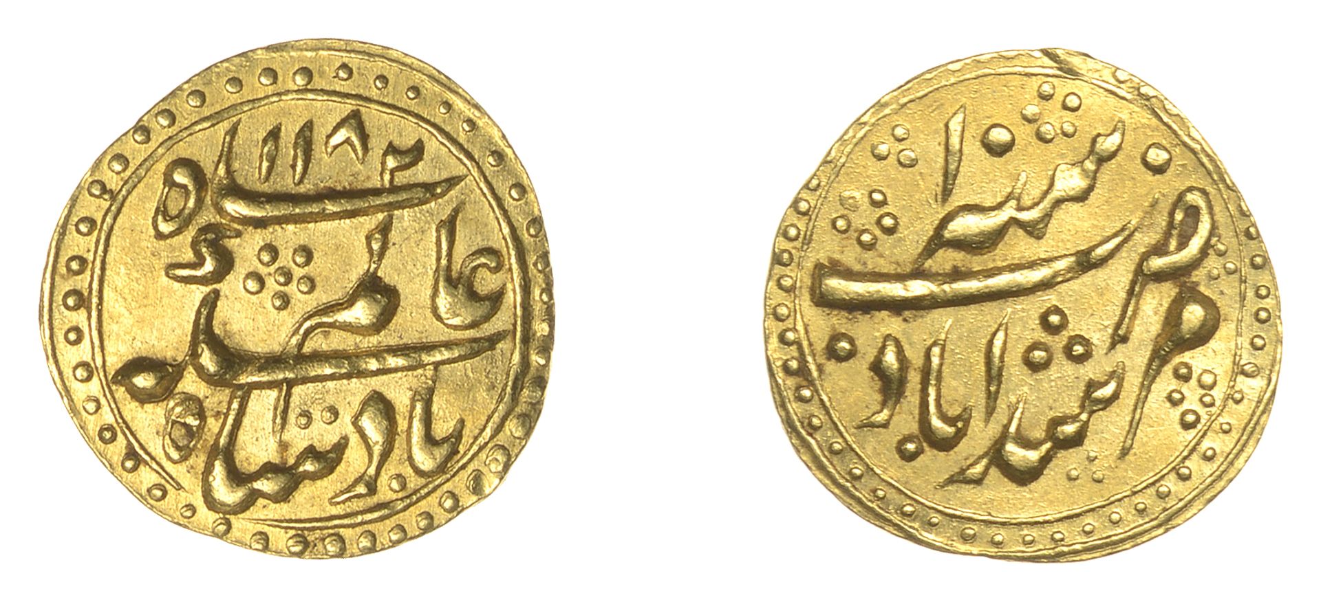 East India Company, Bengal Presidency, Calcutta Mint: post-1761 issues, Third gold coinage,...