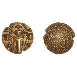 East India Company, Madras Presidency, Early coinages, gold Pagoda, c. 1740-1806, Madras, th...