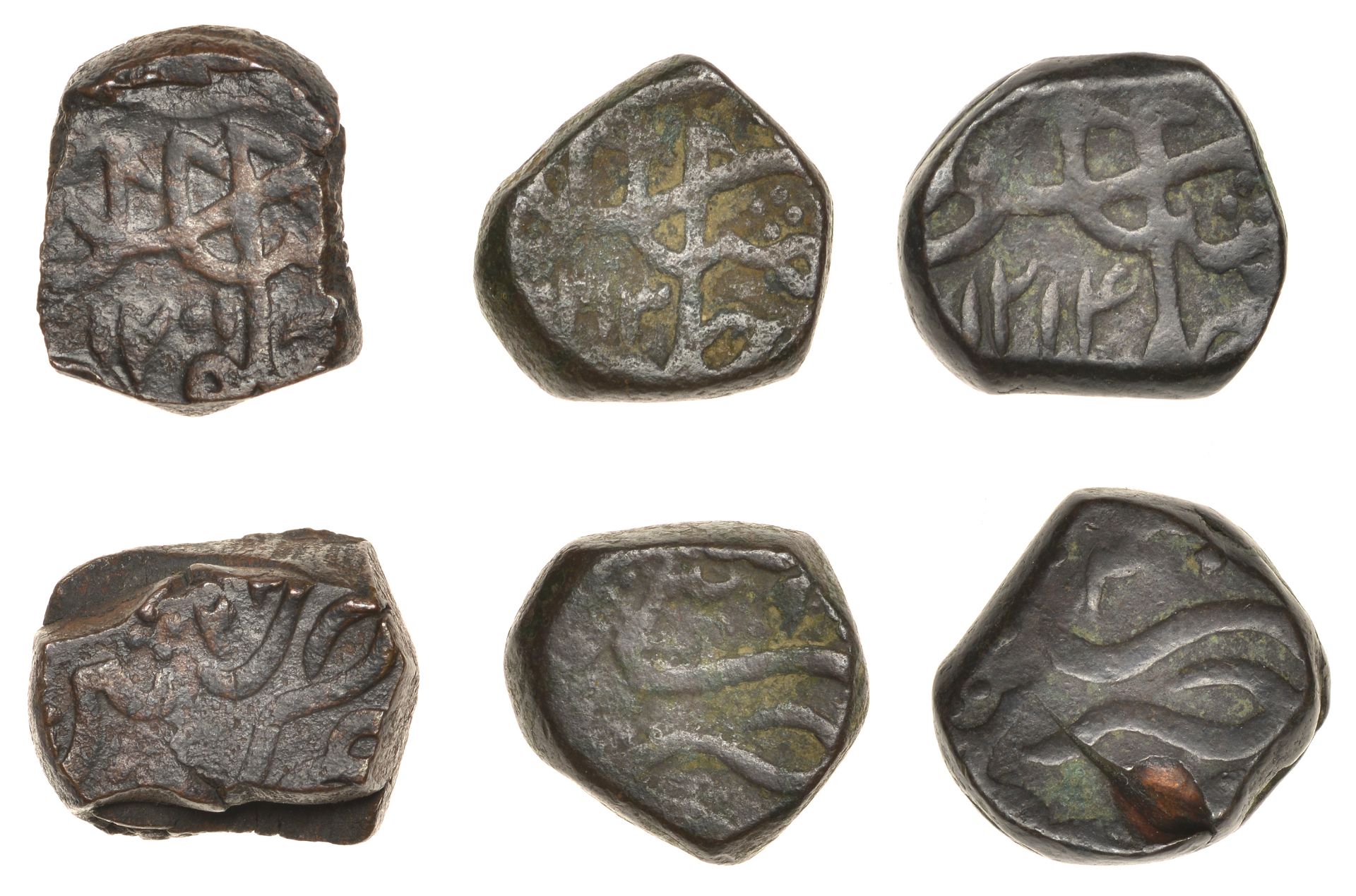 East India Company, Madras Presidency, Northern Circars: Native style coinages, Machhlipatan...