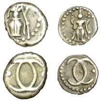 East India Company, Madras Presidency, Early coinages, Second issue [1690-1763], silver Doub...