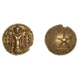 East India Company, Madras Presidency, Early coinages, gold Star Pagoda, c. 1740-1806, Madra...