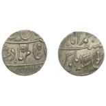 East India Company, Princely States, AWADH, silver Rupee, in the name of Shah 'Alam II (1174...