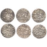 East India Company, Bengal Presidency, Benares Mint: First phase, silver Rupees (3), in the...