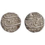 East India Company, Madras Presidency, Early coinages: Mughal style, silver Rupee, in the na...