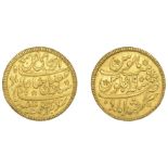 East India Company, Bengal Presidency, Murshidabad Mint: Second milled issue, gold Trial Moh...