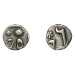 East India Company, Bengal Presidency, Calcutta Mint: Early Years, silver Sixteenth-Rupee in...