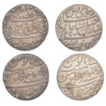 East India Company, Bengal Presidency, Farrukhabad Mint: Third phase, silver Rupees (2), in...