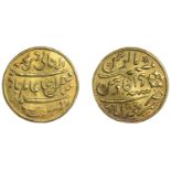 East India Company, Bengal Presidency, A jeweller's copy of a Murshidabad gold Mohur, yr 19,...