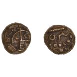 East India Company, Madras Presidency, Early coinages, copper Half-Dudu or 5 Cash, first iss...