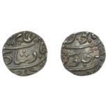 East India Company, Bombay Presidency, Early coinages: Mughal style, silver Fifth-Rupee for...