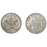 East India Company, Bengal Presidency, European Minting, Soho, silver Pattern Pie, 1809, uns...
